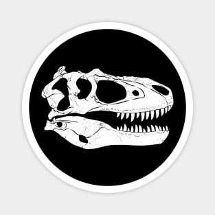 Albertosaurus Fossil Skull Magnet